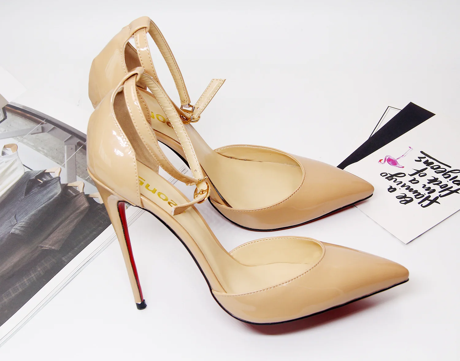 Women Sandals High Heels 2020 New Style Pointed-Toe Solid Color Thin Heels Buckle Strap Female Shoes Fashion Women Shoes
Women Sandals High Heels 2020 New Style Pointed-Toe Solid Color Thin Heels Buckle Strap Female Shoes Fashion Women Shoes