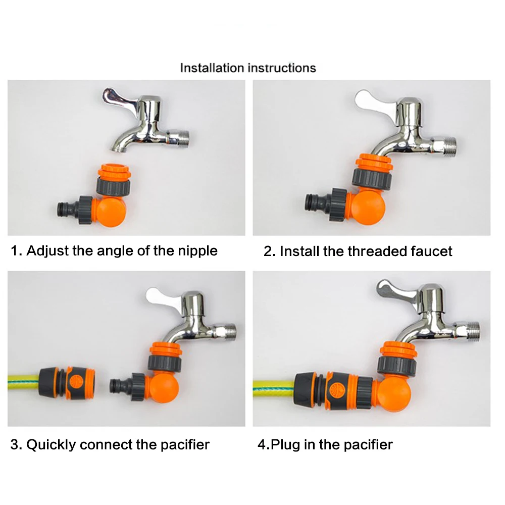 Quick Connector Rotatable Water Tap Splitter Irrigation Agriculture Quick Water Connector Water Control Valve 1/2 inch 3/4 inch
Quick Connector Rotatable Water Tap Splitter Irrigation Agriculture Quick Water Connector Water Control Valve 1/2 inch 3/4 inch