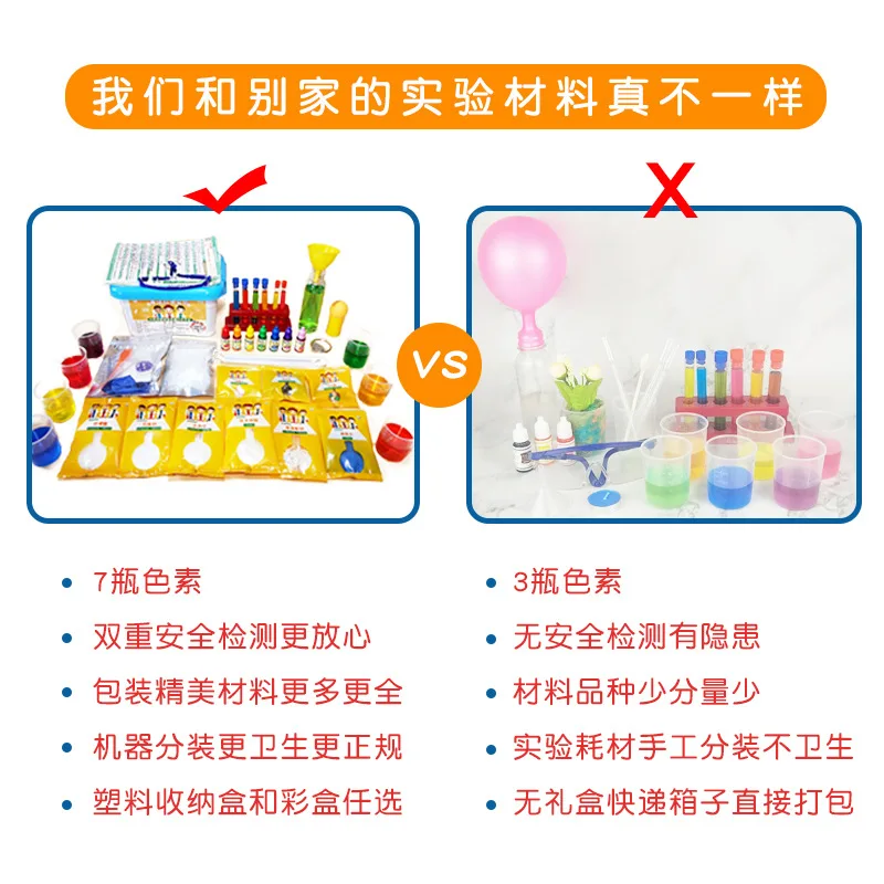 Children Fun China Science Publishing & Media Ltd.(cspm) Small Experiment Toy Whole Set Young STUDENT'S Corner Gift Handmade DIY
Children Fun China Science Publishing & Media Ltd.(cspm) Small Experiment Toy Whole Set Young STUDENT'S Corner Gift Handmade DIY