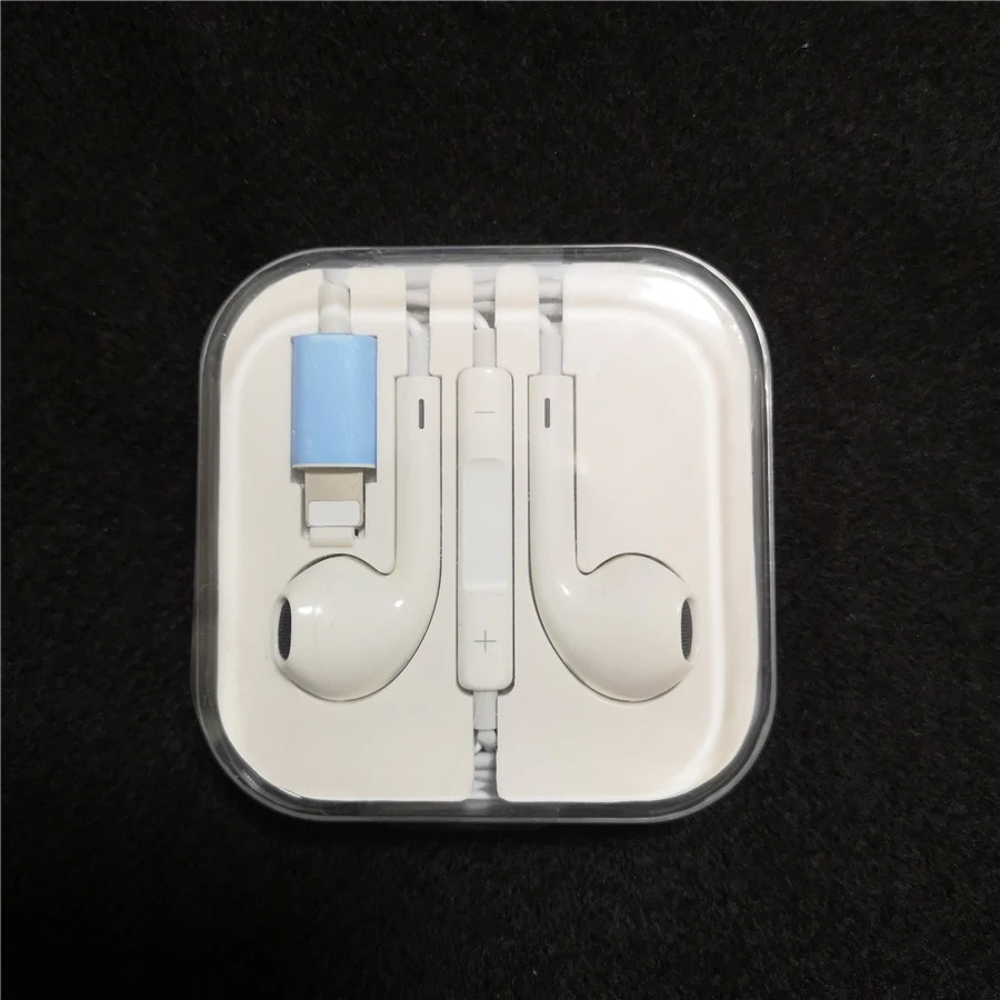 100pcs/lot Wired bluetooth Earphones for iphone lightning Cable In Ear Headsets for iPhone 7 8 Plus X XR XS max with Microphone
100pcs/lot Wired bluetooth Earphones for iphone lightning Cable In Ear Headsets for iPhone 7 8 Plus X XR XS max with Microphone