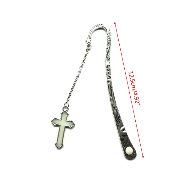 Luminous Luminous Cross Bookmarks Retro Glowing Exquisite Metal Sun and Moon Stars Bookmarks Fluorescent Metal Multi-Purpose
Luminous Luminous Cross Bookmarks Retro Glowing Exquisite Metal Sun and Moon Stars Bookmarks Fluorescent Metal Multi-Purpose