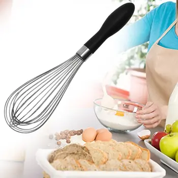 Handhold Manual Eggbeater with Non-slip Handle Protable Practical Whisk Tool
Handhold Manual Eggbeater with Non-slip Handle Protable Practical Whisk Tool
