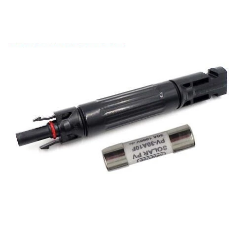 Fuse-Replacement Solar Connector 10/15/20/30A Fuse Compatible Terminals Photovoltaic System Accessories | Электроника