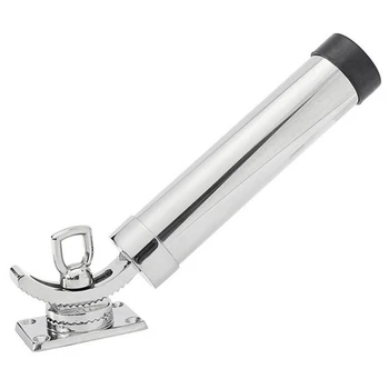 Removable Fishing Rod Holder Stainless Steel Adjustable Yacht Boat Fish Rod Holder for Marine Hardware Accessory
Removable Fishing Rod Holder Stainless Steel Adjustable Yacht Boat Fish Rod Holder for Marine Hardware Accessory