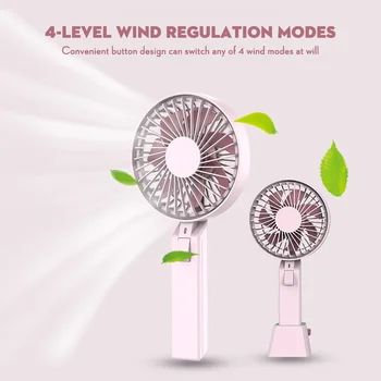 2020 Handheld Personal Mini Fan USB Rechargeable Portable Fan Cooler with Strap Adjustable 3 Speed for Office Outdoor Travel
2020 Handheld Personal Mini Fan USB Rechargeable Portable Fan Cooler with Strap Adjustable 3 Speed for Office Outdoor Travel