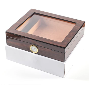 Portable Transparent Window Spain Cedar Cigar Case Wood Travel Cigar Humidor Set with Humidifier Hygrometer Brown Storage Box
Portable Transparent Window Spain Cedar Cigar Case Wood Travel Cigar Humidor Set with Humidifier Hygrometer Brown Storage Box