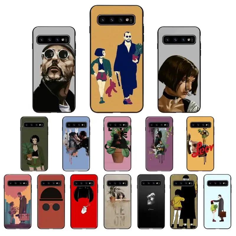Yinuoda Leon Matilda Натали Портман фильм чехол для телефона Samsung GalaxyS10 Plus S10E S20 S20UITRA S7 S8 S9