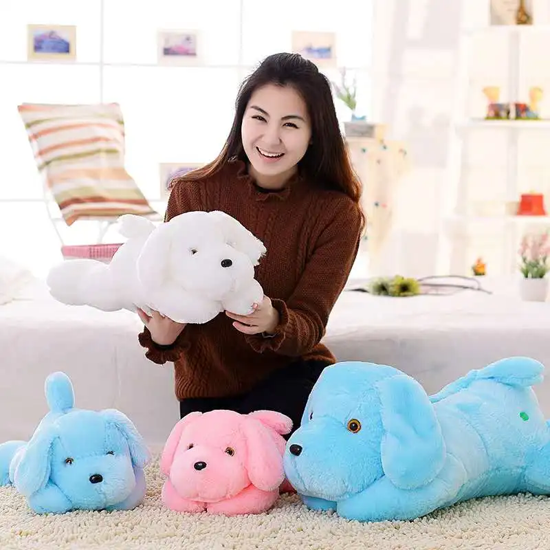 WARM PAIR 50cm luminous dog plush doll colorful LED glowing dogs children toys for girl kidz birthday gift
WARM PAIR 50cm luminous dog plush doll colorful LED glowing dogs children toys for girl kidz birthday gift