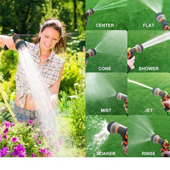 Gardening irrigation tool Plastic multifunctional watering sprinkler garden watering spray gun high pressure car wash nozzle
Gardening irrigation tool Plastic multifunctional watering sprinkler garden watering spray gun high pressure car wash nozzle