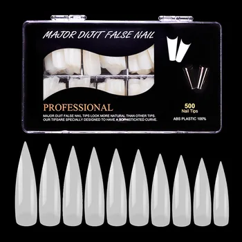 500Pcs/Box False Nail Tips Quick Extension Acrylic Nail Mold Full Cover Fake Nails Transparent Artificial Nail Art Patch 
500Pcs/Box False Nail Tips Quick Extension Acrylic Nail Mold Full Cover Fake Nails Transparent Artificial Nail Art Patch