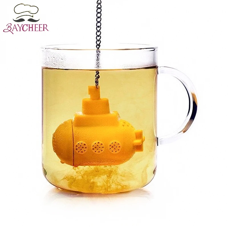 Silicone Tea Infuser Submarine Shaped Tea Strainer Coffee Herb Filter Tea Diffuser For Loose Leaf Reusable Teapot Accessories
Silicone Tea Infuser Submarine Shaped Tea Strainer Coffee Herb Filter Tea Diffuser For Loose Leaf Reusable Teapot Accessories