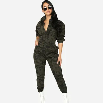 Woman jumpsuit 2020 new fashion high waist camouflage jumpsuit camouflage sexy bodysuit women
Woman jumpsuit 2020 new fashion high waist camouflage jumpsuit camouflage sexy bodysuit women