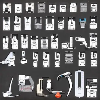42pcs Domestic Sewing Machine Supplies Presser Foot Feet for Sewing Machines Feet Kit Set With Box For Brother Singer Janome
42pcs Domestic Sewing Machine Supplies Presser Foot Feet for Sewing Machines Feet Kit Set With Box For Brother Singer Janome