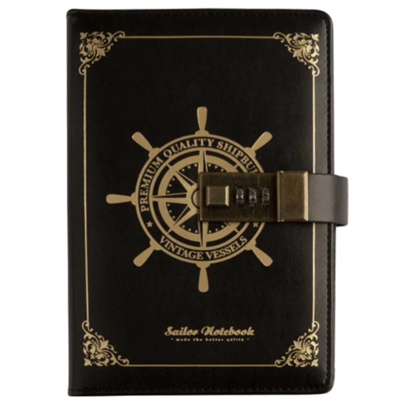 Hot 3C-B6 Vintage Notepad Notebook Diary Daily Memos Planner Agenda Notebook Pu Leather Sketchbook with Lock Office Student Pass
Hot 3C-B6 Vintage Notepad Notebook Diary Daily Memos Planner Agenda Notebook Pu Leather Sketchbook with Lock Office Student Pass