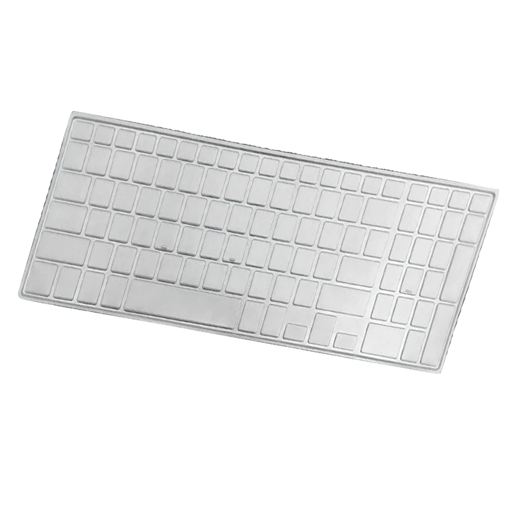 Transparent Keyboard Cover Skin Protective Protector for Dell CR 15.6inch Transparent Keyboard Cover Skin Protective Protector for Dell CR 15.6inch