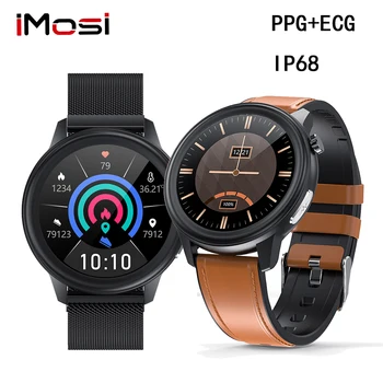 New Smart Watch ECG+PPG IP68 waterproof Blood oxygen Temperature electrocardiogram respiratory rate blood pressure heart rate 
New Smart Watch ECG+PPG IP68 waterproof Blood oxygen Temperature electrocardiogram respiratory rate blood pressure heart rate
