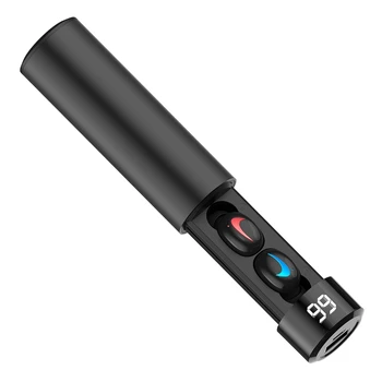 Q67 Bluetooth Headset, TWS Bluetooth 5.0 Sports Earbuds Stereo In-Ear Wireless Headphones (with 1200MAh Charging Box)
Q67 Bluetooth Headset, TWS Bluetooth 5.0 Sports Earbuds Stereo In-Ear Wireless Headphones (with 1200MAh Charging Box)