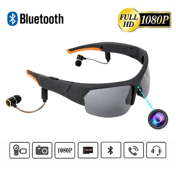 New Bluetooth Camera Sunglasses Headset with Built-in 32GB Memory HD1080P Bluetooth MP3 Player Photo Video Recorder Sports
New Bluetooth Camera Sunglasses Headset with Built-in 32GB Memory HD1080P Bluetooth MP3 Player Photo Video Recorder Sports