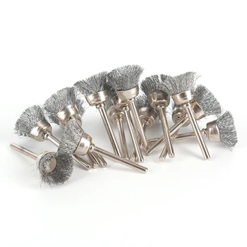 15pcs/Set Wire Brushes Metal Rust Removing Steel Wire Wheels With Shank Pole Flat Copper Wire Wheels Polishing Brushes
15pcs/Set Wire Brushes Metal Rust Removing Steel Wire Wheels With Shank Pole Flat Copper Wire Wheels Polishing Brushes