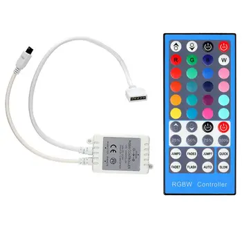 Mini Remote Controller IR/RF Dimmer for RGB LED Strip Light 40 Key RF RGBW Controller
Mini Remote Controller IR/RF Dimmer for RGB LED Strip Light 40 Key RF RGBW Controller