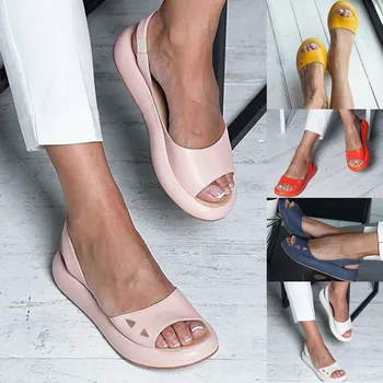 Women Leather Flats Shoes Casual 2020 New Summer Mix Color Shoes Fashion Outdoor Zapatos De Mujer Sandals for Girl or Woman#g30
Women Leather Flats Shoes Casual 2020 New Summer Mix Color Shoes Fashion Outdoor Zapatos De Mujer Sandals for Girl or Woman#g30