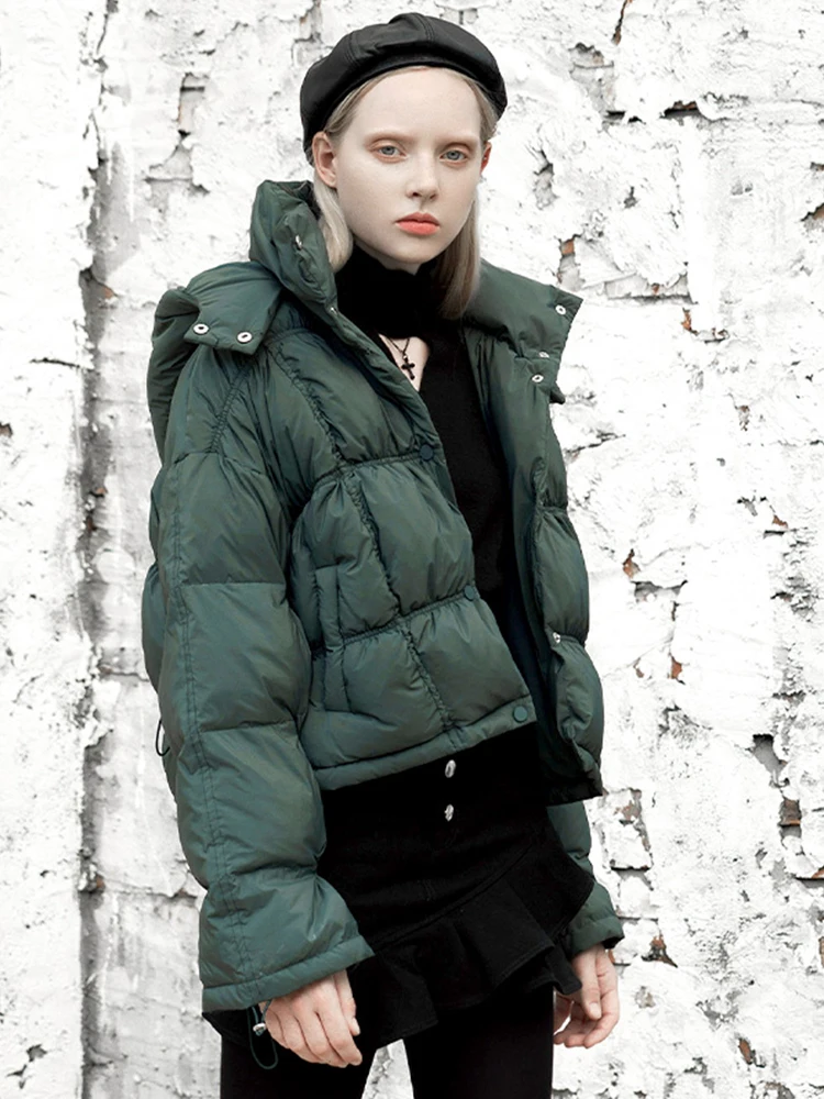 Punk State Small Fragrance Loose Down Jacket Female Short Section Winter New Personality Hooded Jacket Jacket Heart Machine
Punk State Small Fragrance Loose Down Jacket Female Short Section Winter New Personality Hooded Jacket Jacket Heart Machine