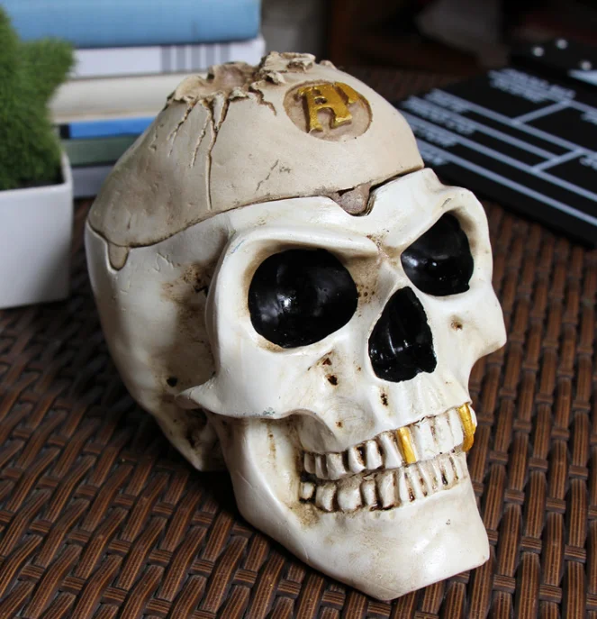 Skull Resin Ashtray Home Ornament Decor Anti-slip Crafts Smokeless Ashtray Cigarette Holder Halloween Decorative Supplies D907
Skull Resin Ashtray Home Ornament Decor Anti-slip Crafts Smokeless Ashtray Cigarette Holder Halloween Decorative Supplies D907
