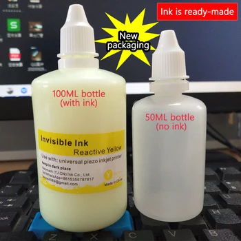 4 Colors EPSON Printer Invisible Ink, Fluorescent Ink Invisible In Normal Light and Glow Shine Color Under UV Light 50ml/Bottle
4 Colors EPSON Printer Invisible Ink, Fluorescent Ink Invisible In Normal Light and Glow Shine Color Under UV Light 50ml/Bottle
