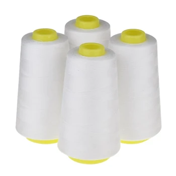 4 Cones (3000 yards each) Sewing Threads Polyester Threads Spool of Threads (402#) for Sewing Machine and Hand (Black)
4 Cones (3000 yards each) Sewing Threads Polyester Threads Spool of Threads (402#) for Sewing Machine and Hand (Black)