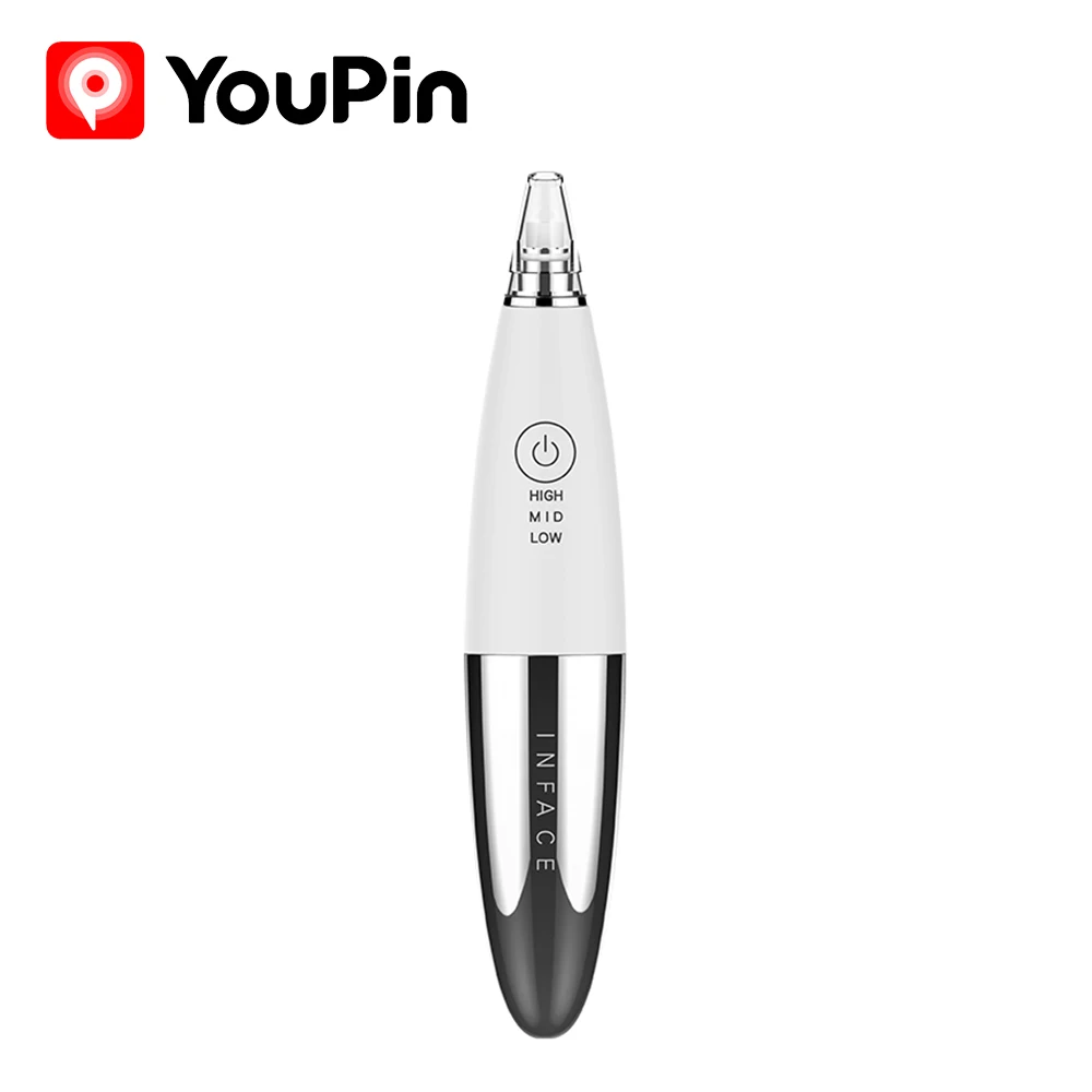YouPin прибор для вакуумной чистки лица инструмент вытяжки поры прыщи акне чище