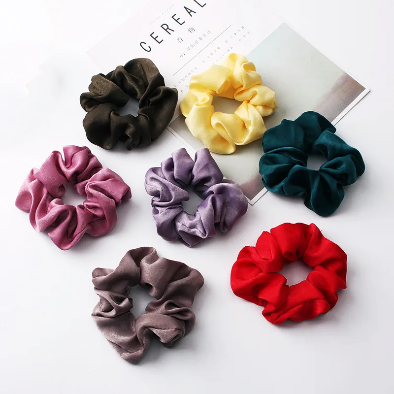 30 Colors Silk Scrunchie Women Girls Elastic Hair Rubber Bands Hair Accessories For Womens Hair Scruchies Accesspries
30 Colors Silk Scrunchie Women Girls Elastic Hair Rubber Bands Hair Accessories For Womens Hair Scruchies Accesspries