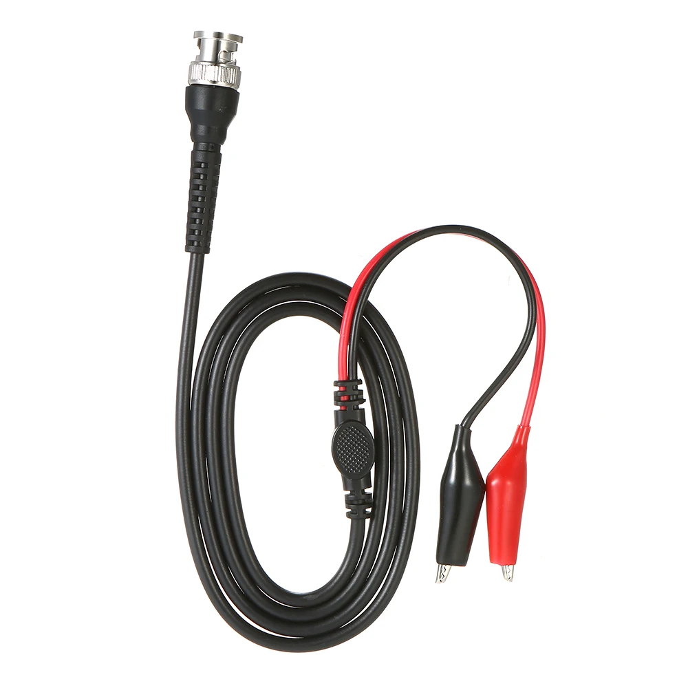 A Pair Of Test Leads Of BNC Connector To Dual Test Clips Testing Clip Probe Probes 50M Ohm RF Coaxial Cable For Oscilloscope
A Pair Of Test Leads Of BNC Connector To Dual Test Clips Testing Clip Probe Probes 50M Ohm RF Coaxial Cable For Oscilloscope