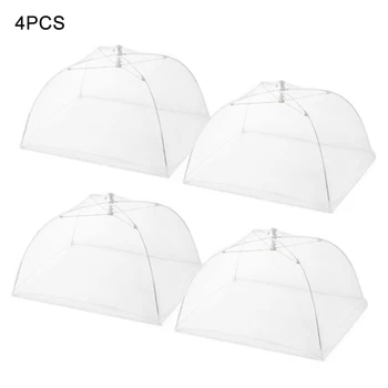 2pcs/set 4pcs/set Dust-Proof Dish Cover Square Reusable For Picnic/BBQ Mesh Umbrella Style Washable -Up Mesh Tents Food Cover
2pcs/set 4pcs/set Dust-Proof Dish Cover Square Reusable For Picnic/BBQ Mesh Umbrella Style Washable -Up Mesh Tents Food Cover