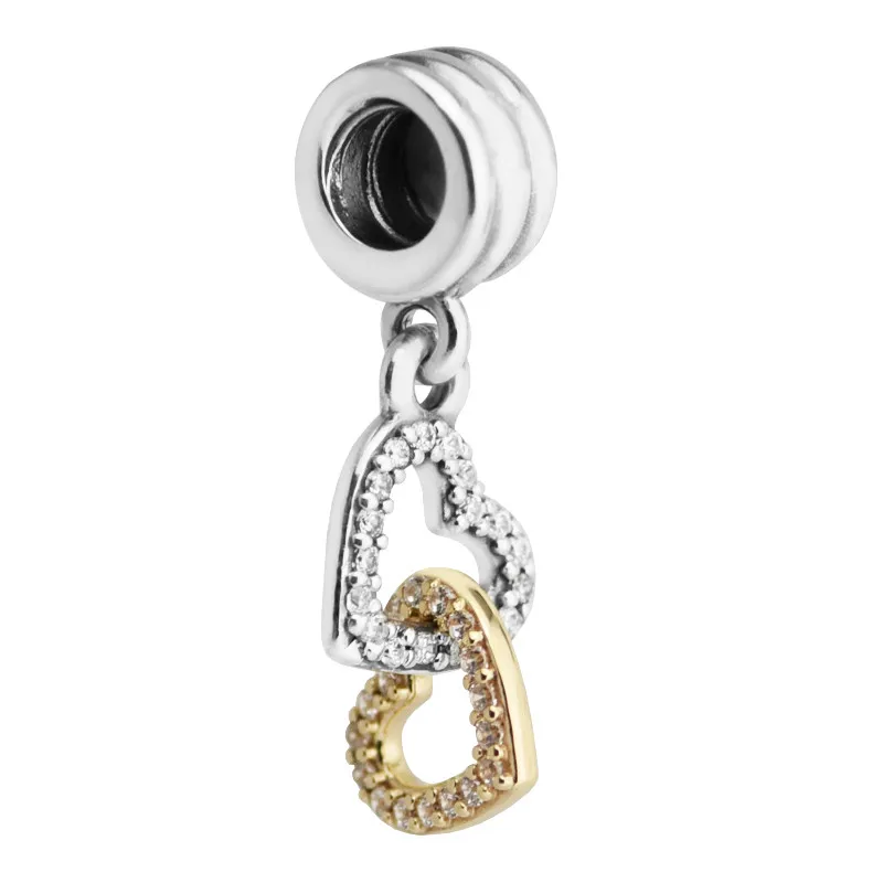 Interlocked Hearts Charms for Chain Bracelets Golden Shine Jewelry Clear CZ Crystal Charms for Jewelry Making Sterling Silver
Interlocked Hearts Charms for Chain Bracelets Golden Shine Jewelry Clear CZ Crystal Charms for Jewelry Making Sterling Silver