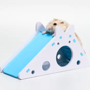 Hamster Hideout Guinea Pig Exercise Toy Wood-Plastic Plate Hedgehog House With Ladder Slide Chinchilla Cave Small Pet Supplies
Hamster Hideout Guinea Pig Exercise Toy Wood-Plastic Plate Hedgehog House With Ladder Slide Chinchilla Cave Small Pet Supplies