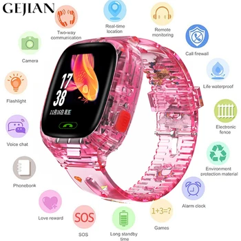 GEJIAN Kids Watches IPX67 Waterproof Wifi Tracker SOS Emergency Call Display Positioning Remote Camera Kids Gift Smart Watch Y9
GEJIAN Kids Watches IPX67 Waterproof Wifi Tracker SOS Emergency Call Display Positioning Remote Camera Kids Gift Smart Watch Y9