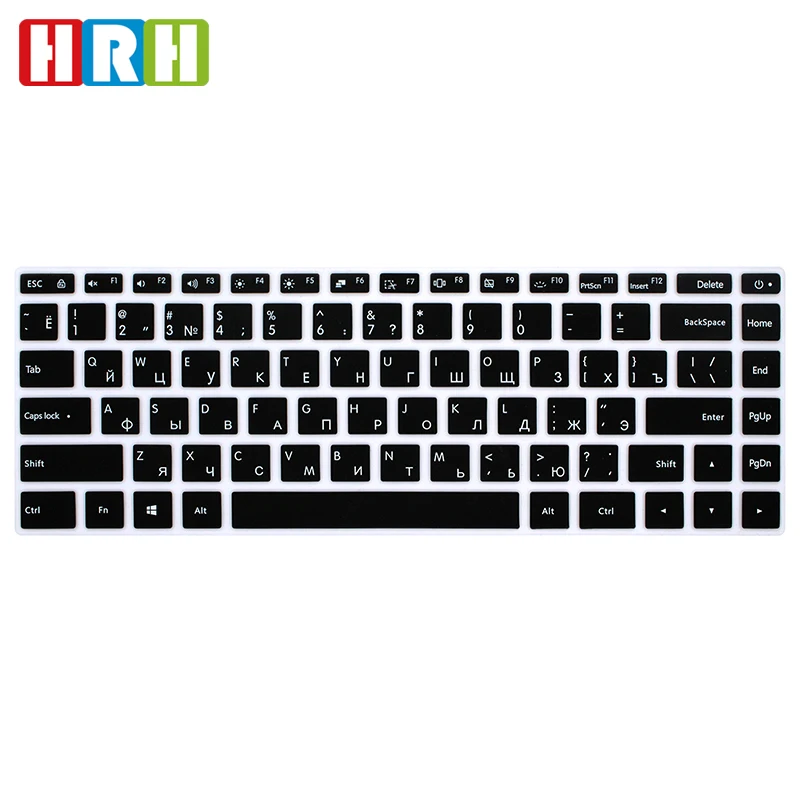 HRH Russian Language Silicone Keyboard Covers Keypad Skin Protector Protective Film For Xiaomi Pro 15.6
HRH Russian Language Silicone Keyboard Covers Keypad Skin Protector Protective Film For Xiaomi Pro 15.6