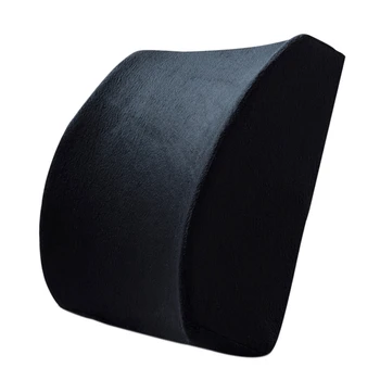 Memory Foam Seat Chair Lumbar Back Support Cushion Pillow For Office Home Car-Suede 
Memory Foam Seat Chair Lumbar Back Support Cushion Pillow For Office Home Car-Suede