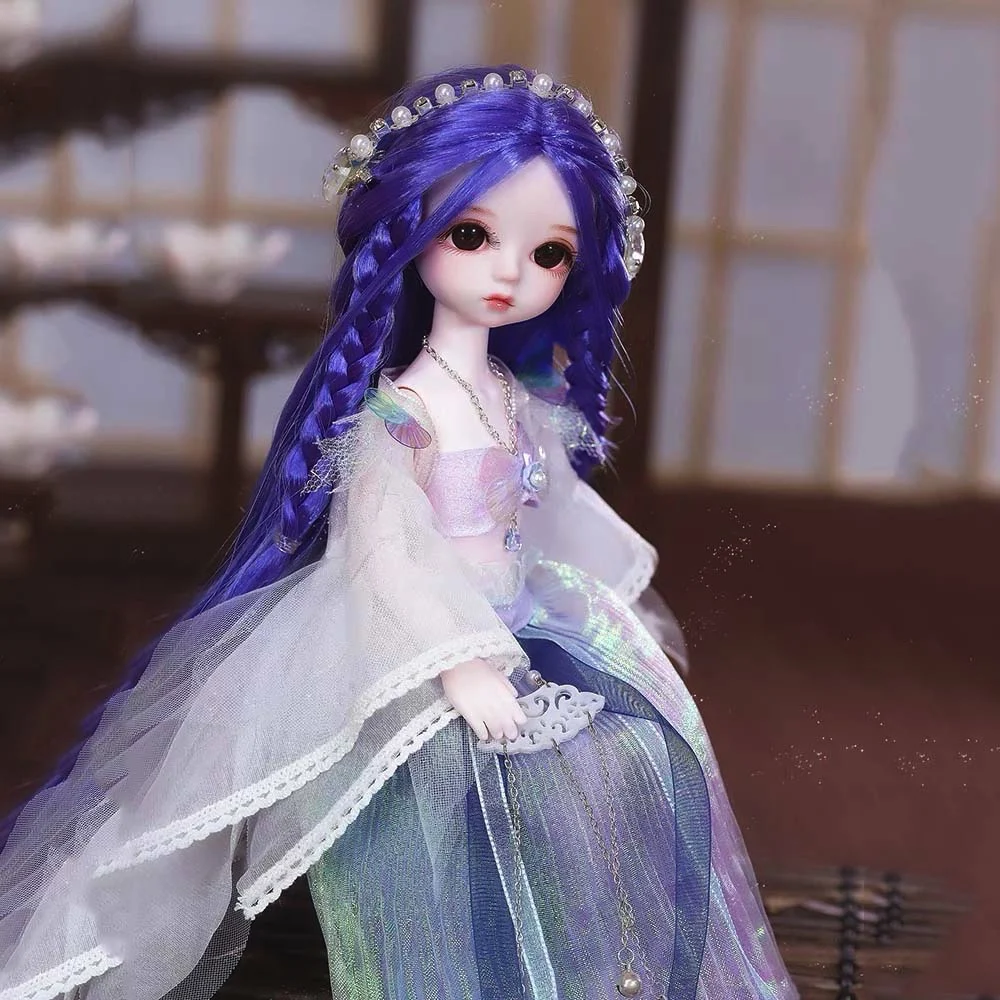 1/6 BJD Dolls Makeup 28 Joints Movable Fashion Clothes with Shoes Full Set Wig Accessories 30CM Doll for Girls Gift Cute DIY Toy
1/6 BJD Dolls Makeup 28 Joints Movable Fashion Clothes with Shoes Full Set Wig Accessories 30CM Doll for Girls Gift Cute DIY Toy