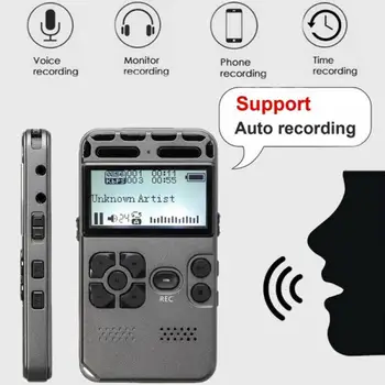V35 Digital Voice Recorder Audio Recording Dictaphone MP3 LED Display Voice Activated 8GB 16GB Memory Noise Reduction
V35 Digital Voice Recorder Audio Recording Dictaphone MP3 LED Display Voice Activated 8GB 16GB Memory Noise Reduction