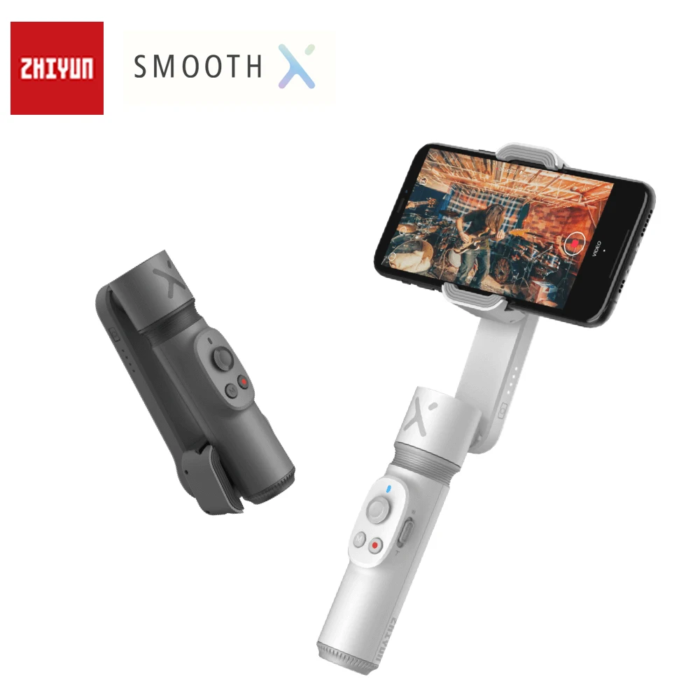 Zhiyun Smartphone Gimbal 2- Axis Handheld Stabilizer for iPhone 11 Pro/Max, for Android Smartphones, Samsung Note10/S10,Smooth X
Zhiyun Smartphone Gimbal 2- Axis Handheld Stabilizer for iPhone 11 Pro/Max, for Android Smartphones, Samsung Note10/S10,Smooth X