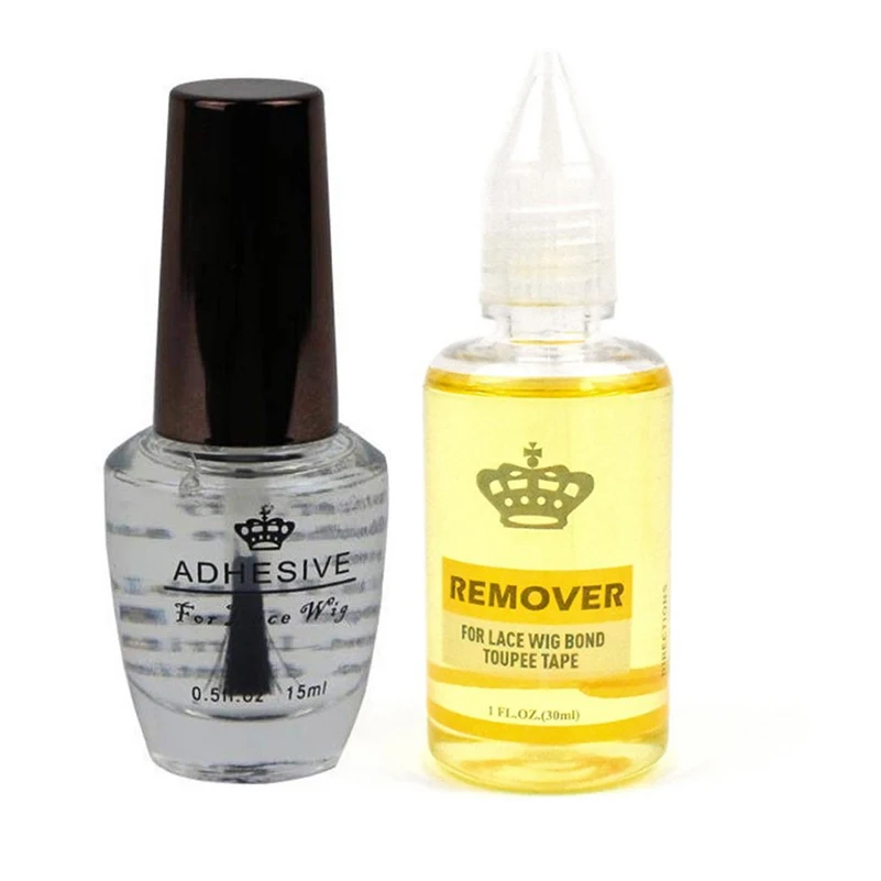 0.5OZ 15ml Lace Wig Glue Bond Transparent Adhesive Glue With 1 Oz 30 ml Remover for lace wig tape toupee
0.5OZ 15ml Lace Wig Glue Bond Transparent Adhesive Glue With 1 Oz 30 ml Remover for lace wig tape toupee