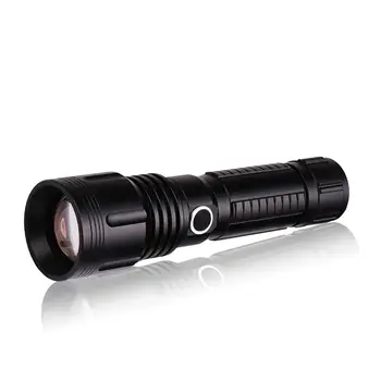 

XHP50 Flashlight Zoomable LED Torch Light USB Rechargeable Rechargeable Flashlight Fashlight Torch