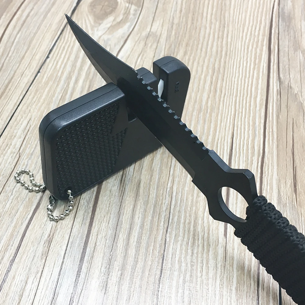 Mini Knife Sharpener Portable Knife Sharpening Stone Multifunctional Pocket Kitchen Knife Sharpening Tool Sharpener
Mini Knife Sharpener Portable Knife Sharpening Stone Multifunctional Pocket Kitchen Knife Sharpening Tool Sharpener