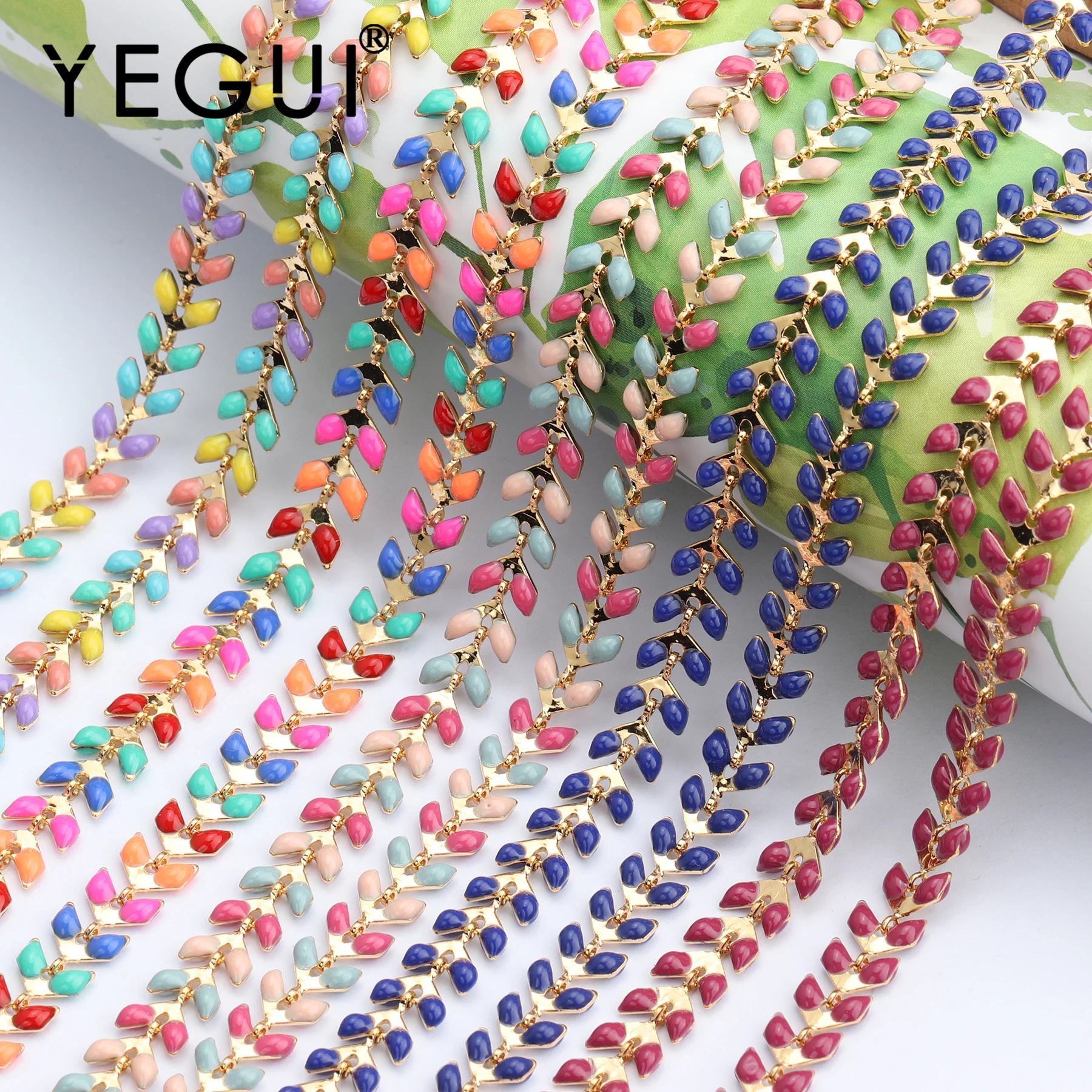 YEGUI C48,jewelry accessories,diy chain,18k gold plated,diy necklace,0.3 microns,necklace for women,jewelry making,1m/lot
YEGUI C48,jewelry accessories,diy chain,18k gold plated,diy necklace,0.3 microns,necklace for women,jewelry making,1m/lot
