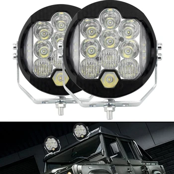 5 inch LED Work Light Round Headlights For Wrangler off-road Vehicle Pickup Modified Front Bumper Headlights Glow on three sides
5 inch LED Work Light Round Headlights For Wrangler off-road Vehicle Pickup Modified Front Bumper Headlights Glow on three sides