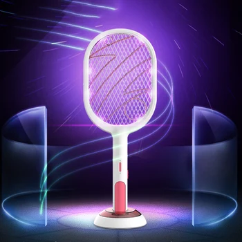 New Electric Swatter USB Rechargeable Insect Racquet Mosquito Swatter Kill Fly Bug Killer Trap Household Indoor Outdoor
New Electric Swatter USB Rechargeable Insect Racquet Mosquito Swatter Kill Fly Bug Killer Trap Household Indoor Outdoor