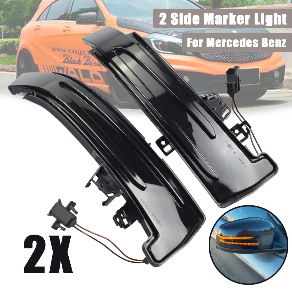 For Mercedes-Benz W176 W246 W204 W212 C117 X156 LED Dynamic Turn Signal Light Flasher Flowing Water Blinker Flashing Light
For Mercedes-Benz W176 W246 W204 W212 C117 X156 LED Dynamic Turn Signal Light Flasher Flowing Water Blinker Flashing Light