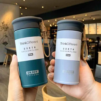 Trend Korean version of large-capacity steel lid vacuum flask solid color student sports take-away drop-proof and leak-proof 304
Trend Korean version of large-capacity steel lid vacuum flask solid color student sports take-away drop-proof and leak-proof 304