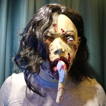 Masquerade Transgender Role Playing Perverted Zombie Demon Horror Props Haunted House Decoration Zombie Grimace Latex Headgear
Masquerade Transgender Role Playing Perverted Zombie Demon Horror Props Haunted House Decoration Zombie Grimace Latex Headgear